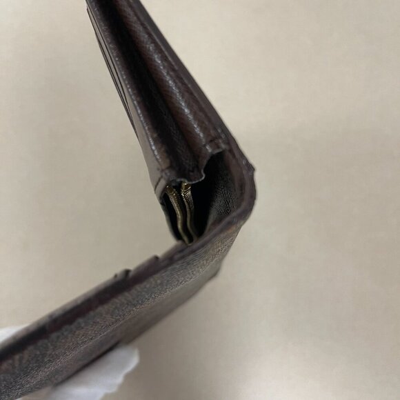 Louis Vuitton Porte Feuille Brazza Damier Ebene - Preowned - Picture 3 of 16